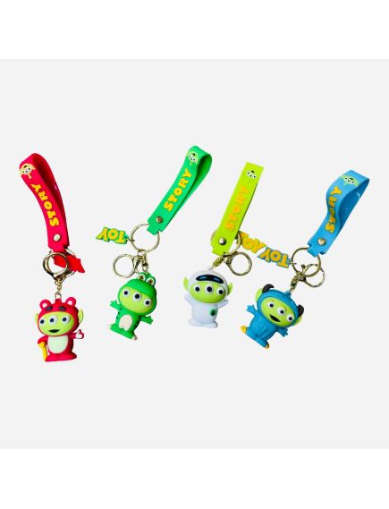 Accesoriu pentru geanta/chei cu figurina din silicon, multicolor, +3ani, en-gros Accesoriu pentru geanta/chei cu figurina din silicon, multicolor, +3ani, en-gros