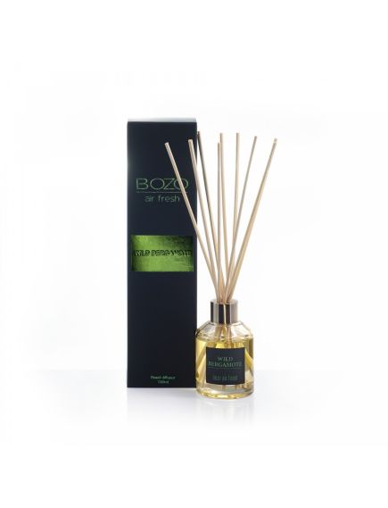 Difuzor de parfum cu bete de trestie Engros, 100ml, Wild Bergamote Difuzor de parfum cu bete de trestie Engros, 100ml, Wild Bergamote