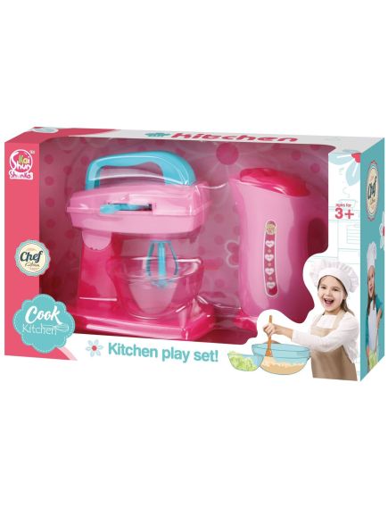 Set Mixer cu bol si Cana Fierbator de jucarie, cu sunete si lumini, Kitchen Play Set, multicolor, +3ani, en-gros Set Mixer cu bol si Cana Fierbator de jucarie, cu sunete si lumini, Kitchen Play Set, multicolor, +3ani, en-gros