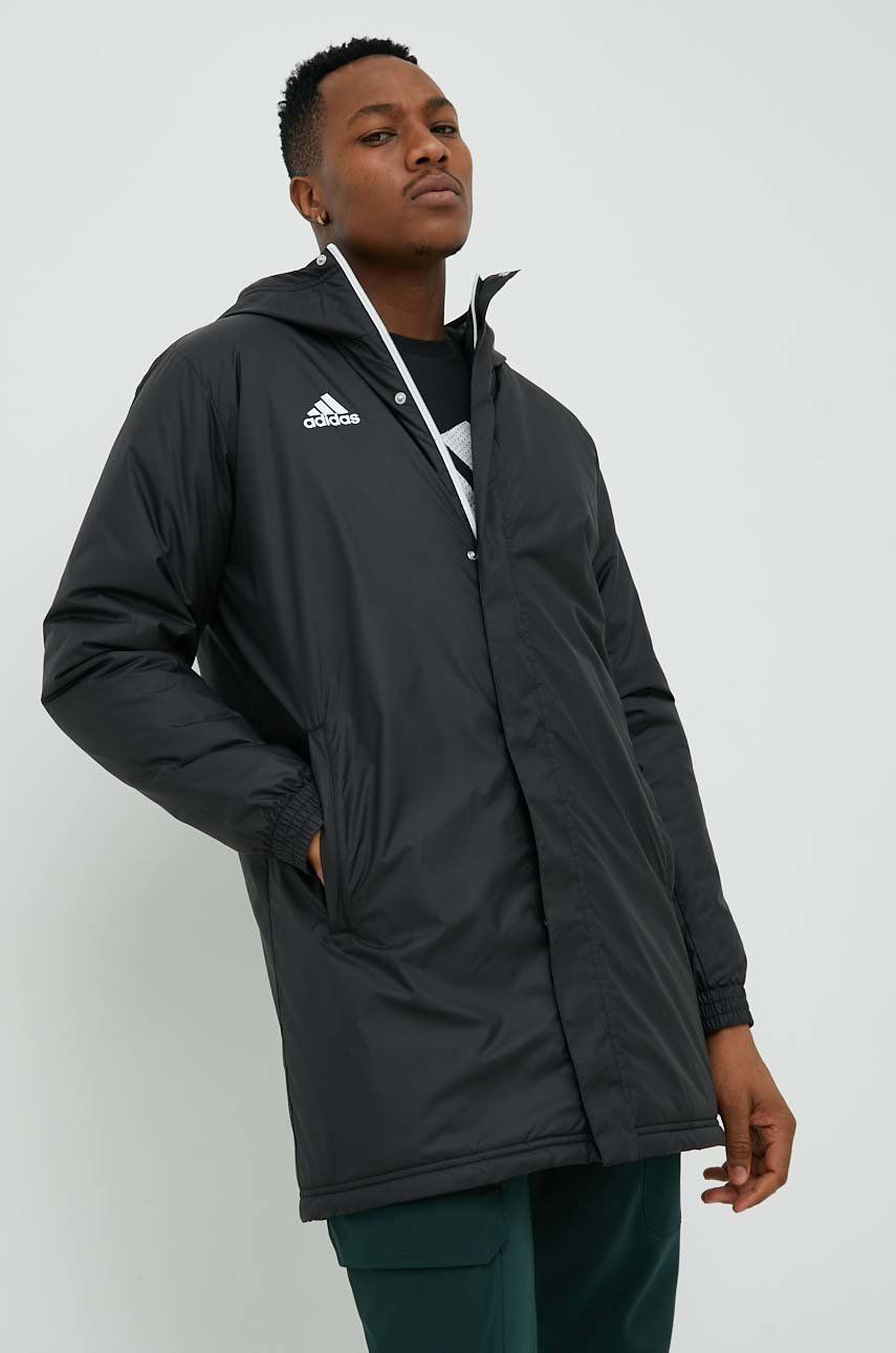 adidas Performance geacă bărbați, culoarea negru, de tranziție IB6076 adidas Performance geacă bărbați, culoarea negru, de tranziție IB6076