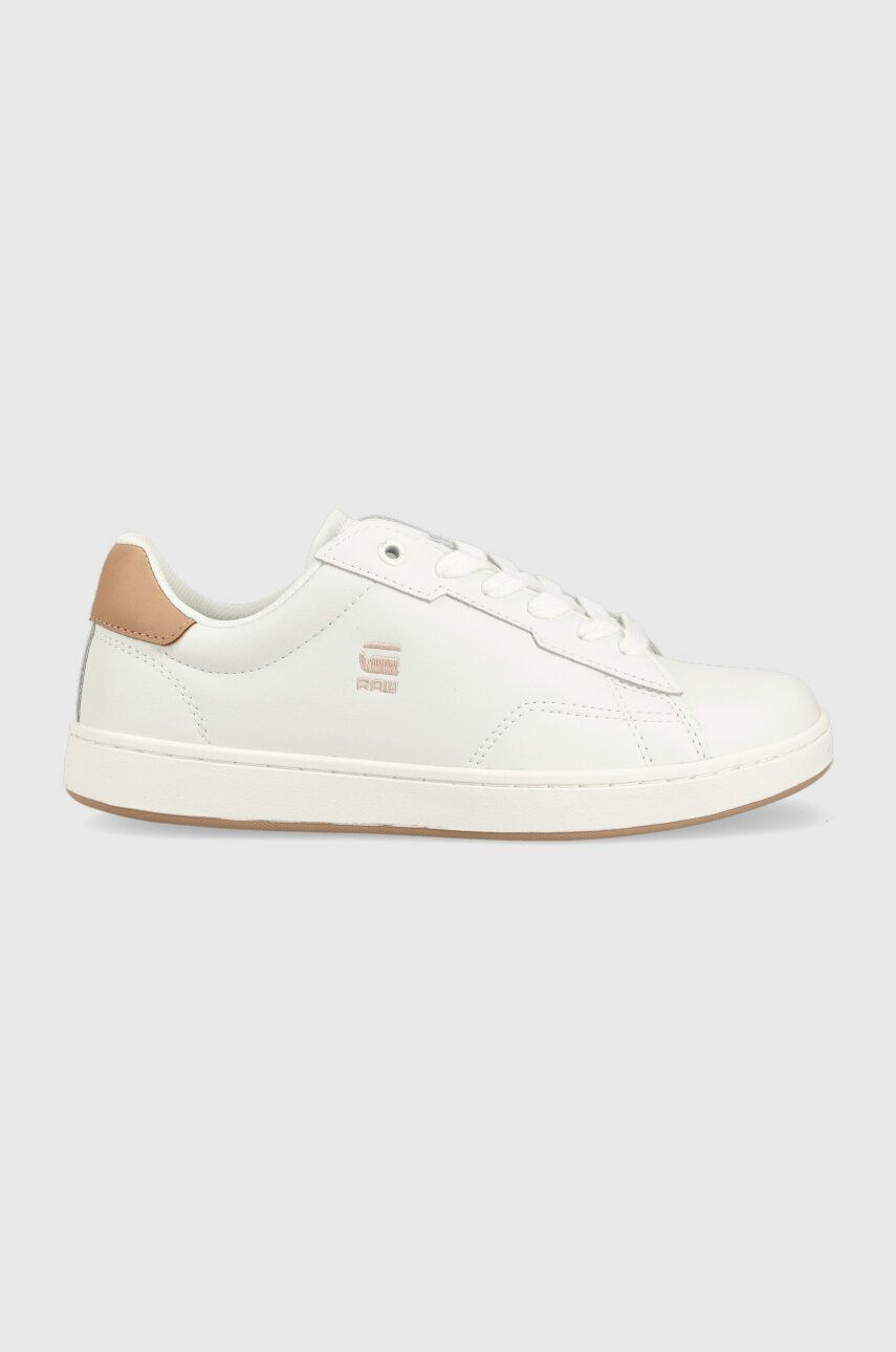 G-Star Raw sneakers din piele Cadet Pop culoarea alb, 2211002518.WHT.LPNK G-Star Raw sneakers din piele Cadet Pop culoarea alb, 2211002518.WHT.LPNK