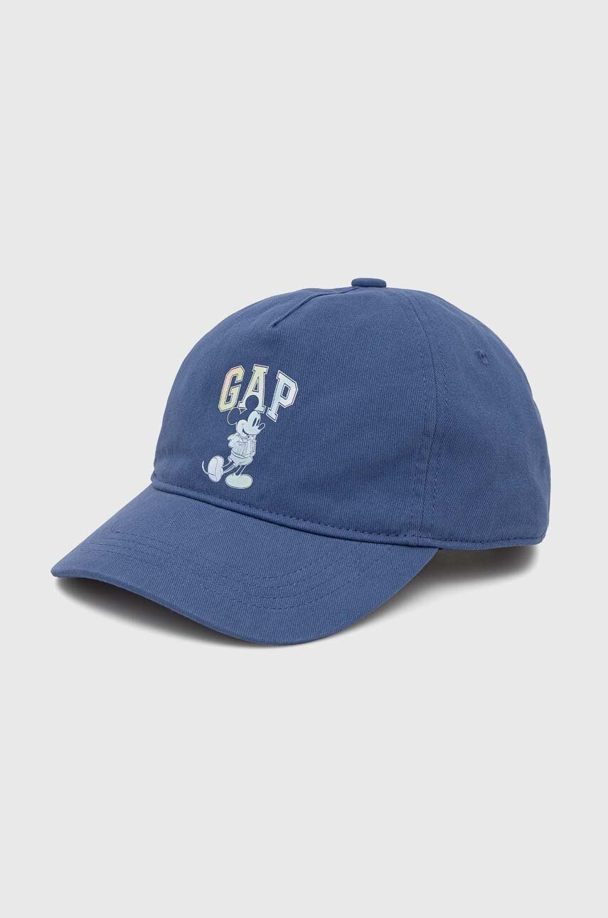 GAP șapcă din bumbac pentru copii x Disney cu imprimeu GAP șapcă din bumbac pentru copii x Disney cu imprimeu