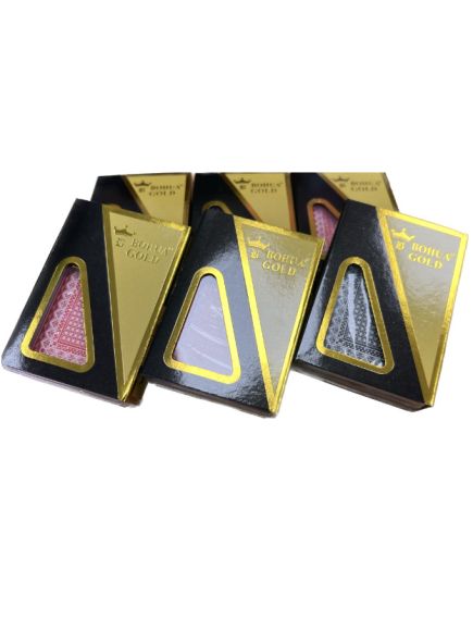 Carti de joc din plastic BOHUA GOLD in cutie de plastic, calitate Premium, Engros Carti de joc din plastic BOHUA GOLD in cutie de plastic, calitate Premium, Engros