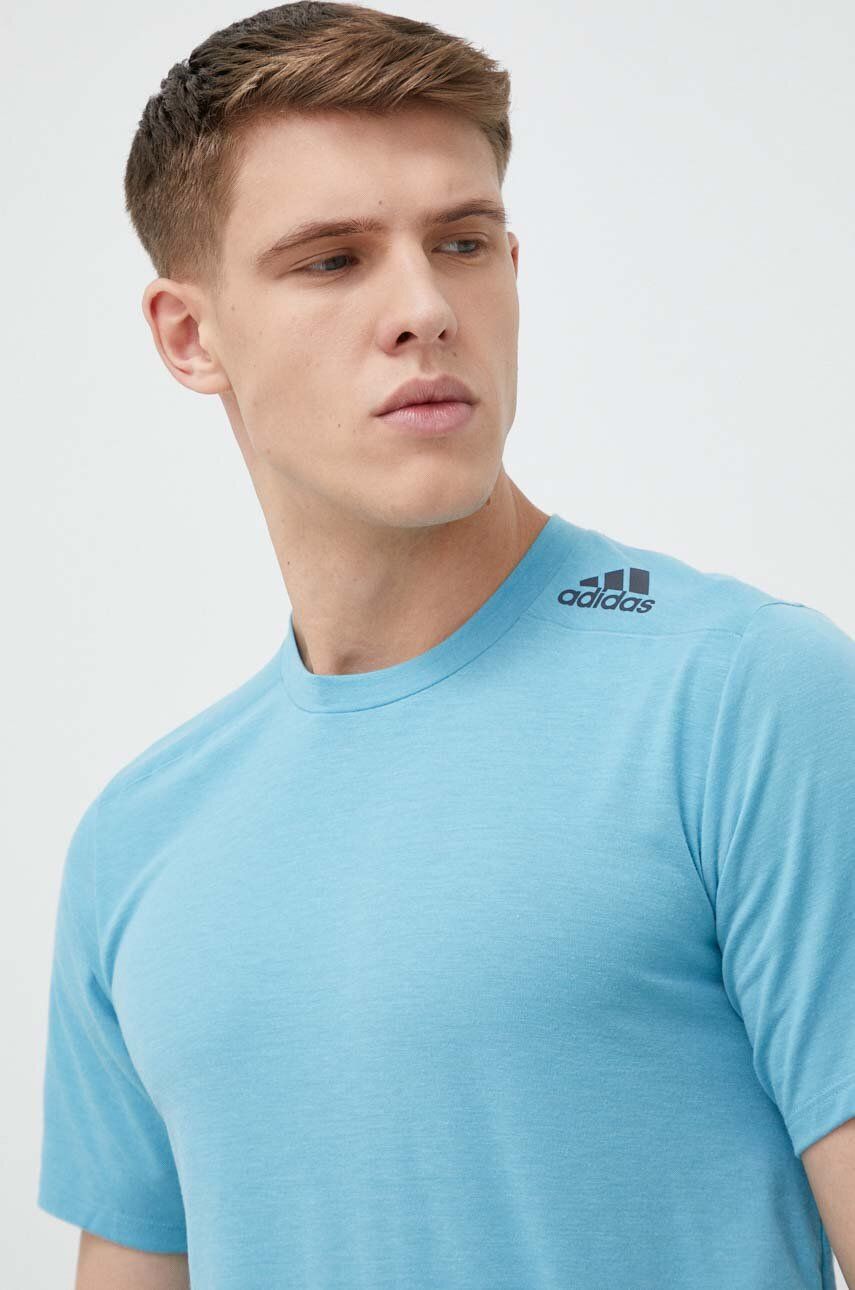 adidas Performance tricou de antrenament Designed for Training neted adidas Performance tricou de antrenament Designed for Training neted
