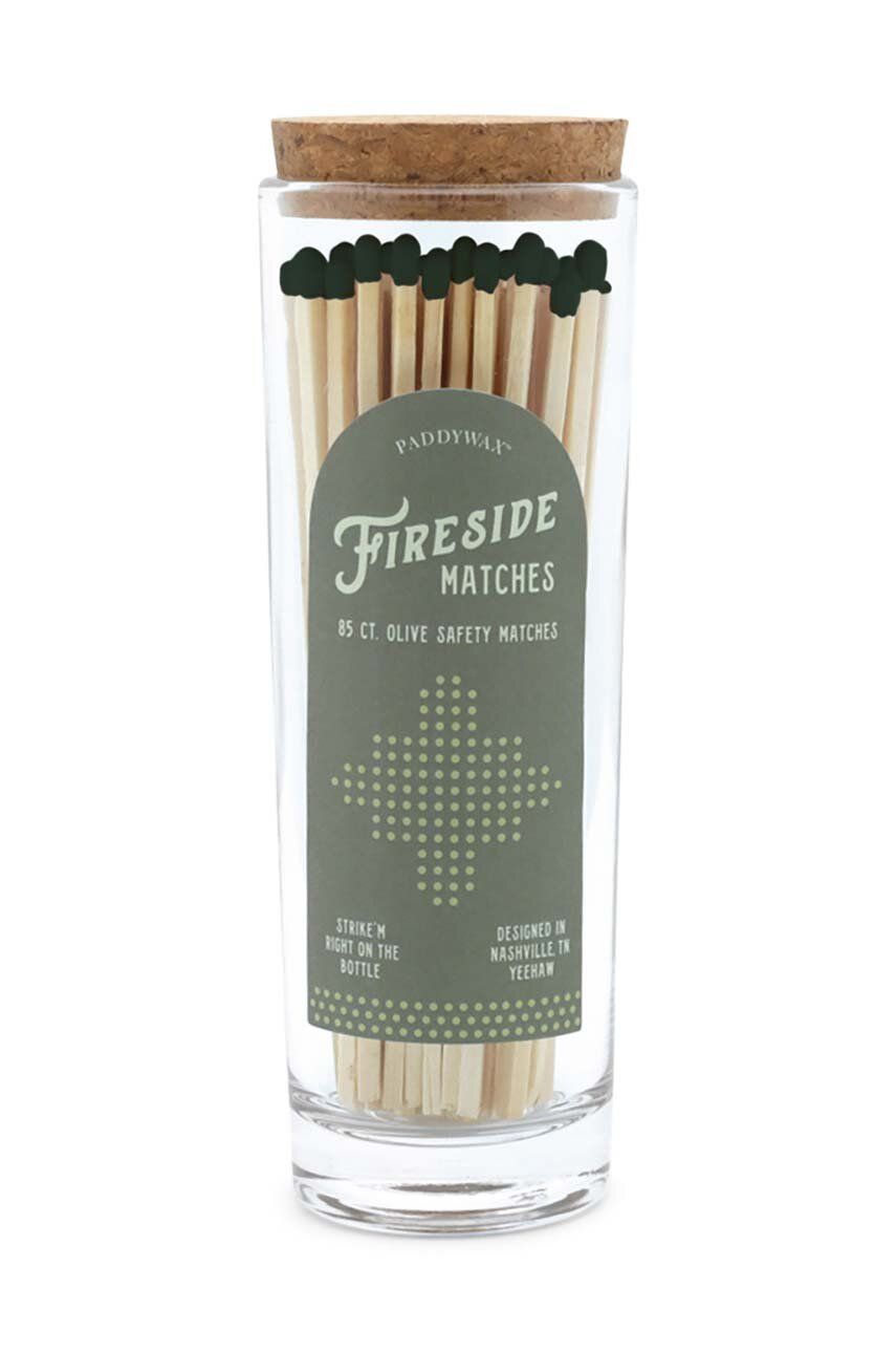 Paddywax chibrituri într-un borcan de sticlă Fireside Safety Matches 85-pack Paddywax chibrituri într-un borcan de sticlă Fireside Safety Matches 85-pack