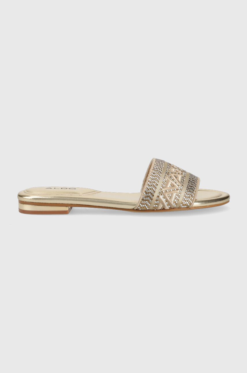 Aldo papuci Ghalia femei, culoarea auriu, 13578902.Ghalia Aldo papuci Ghalia femei, culoarea auriu, 13578902.Ghalia