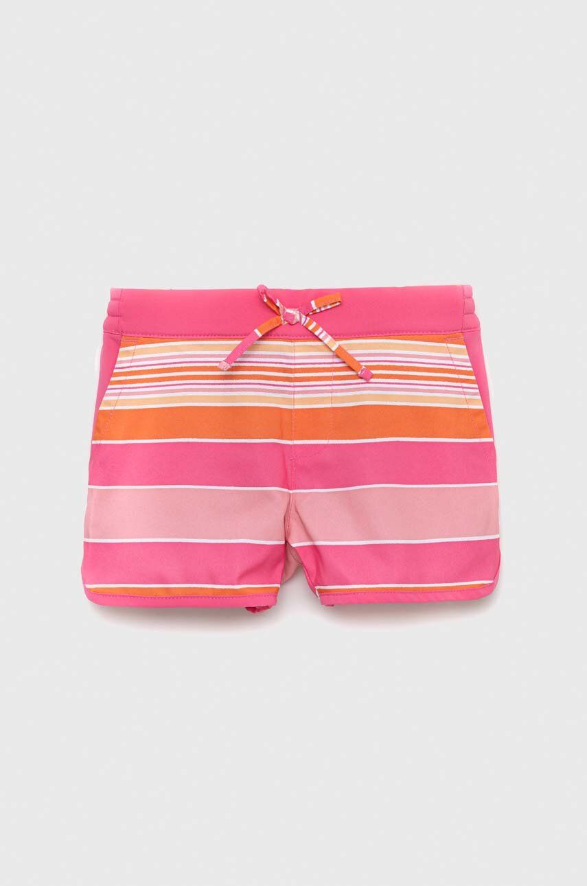 Columbia pantaloni scurti copii Sandy Shores Boardshort culoarea roz, modelator Columbia pantaloni scurti copii Sandy Shores Boardshort culoarea roz, modelator
