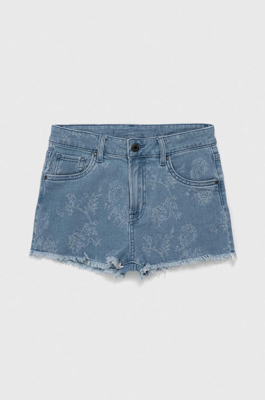 Pepe Jeans pantaloni scurti din denim pentru copii modelator, talie reglabila Pepe Jeans pantaloni scurti din denim pentru copii modelator, talie reglabila