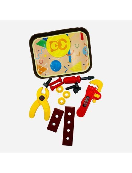Set de unelte pentru baietei, multicolor, 30×18cm, +3ani, en-gros Set de unelte pentru baietei, multicolor, 30×18cm, +3ani, en-gros