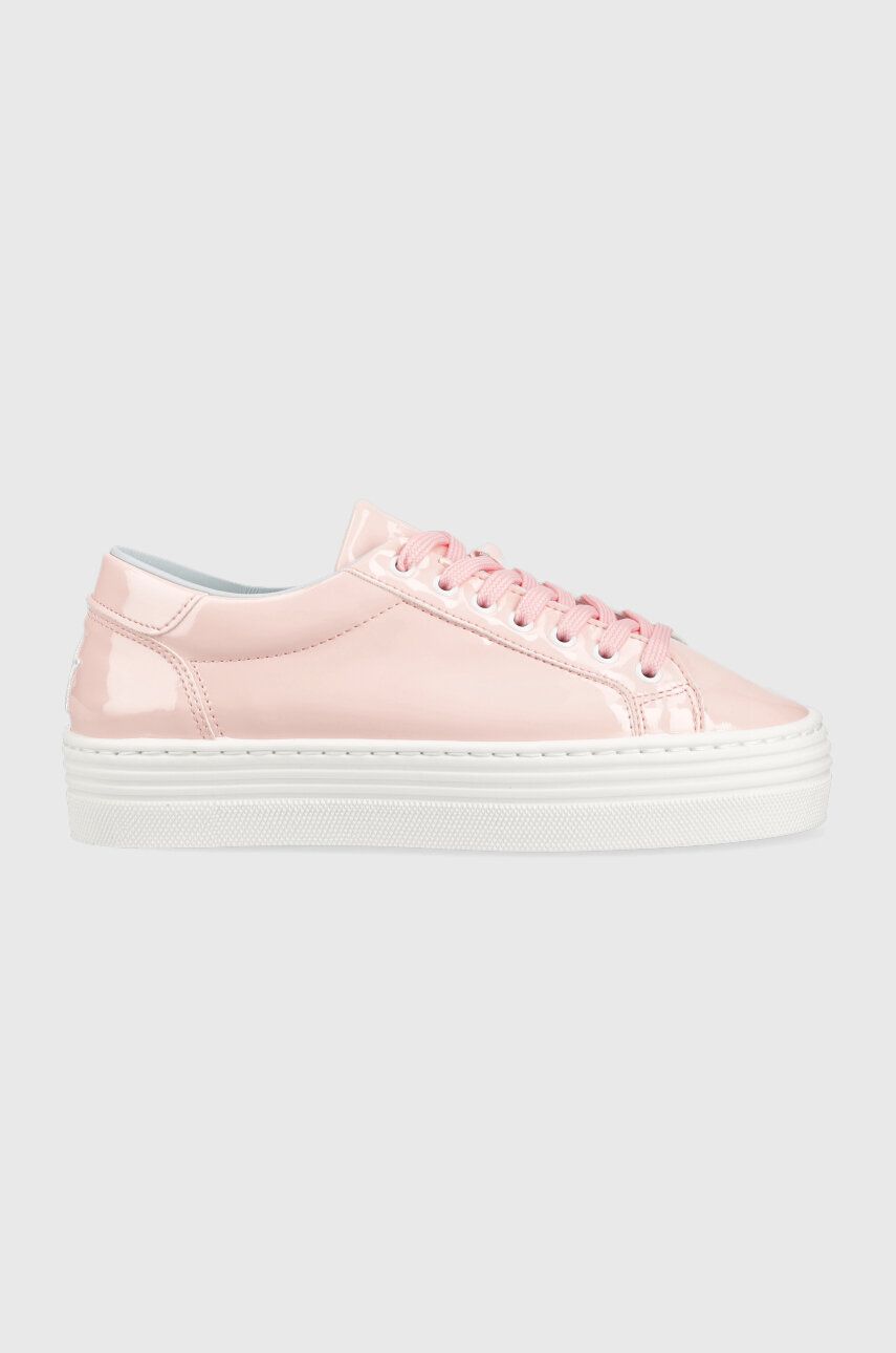 Chiara Ferragni sneakers Tennis Low culoarea roz, CF TENNIS LOW Chiara Ferragni sneakers Tennis Low culoarea roz, CF TENNIS LOW