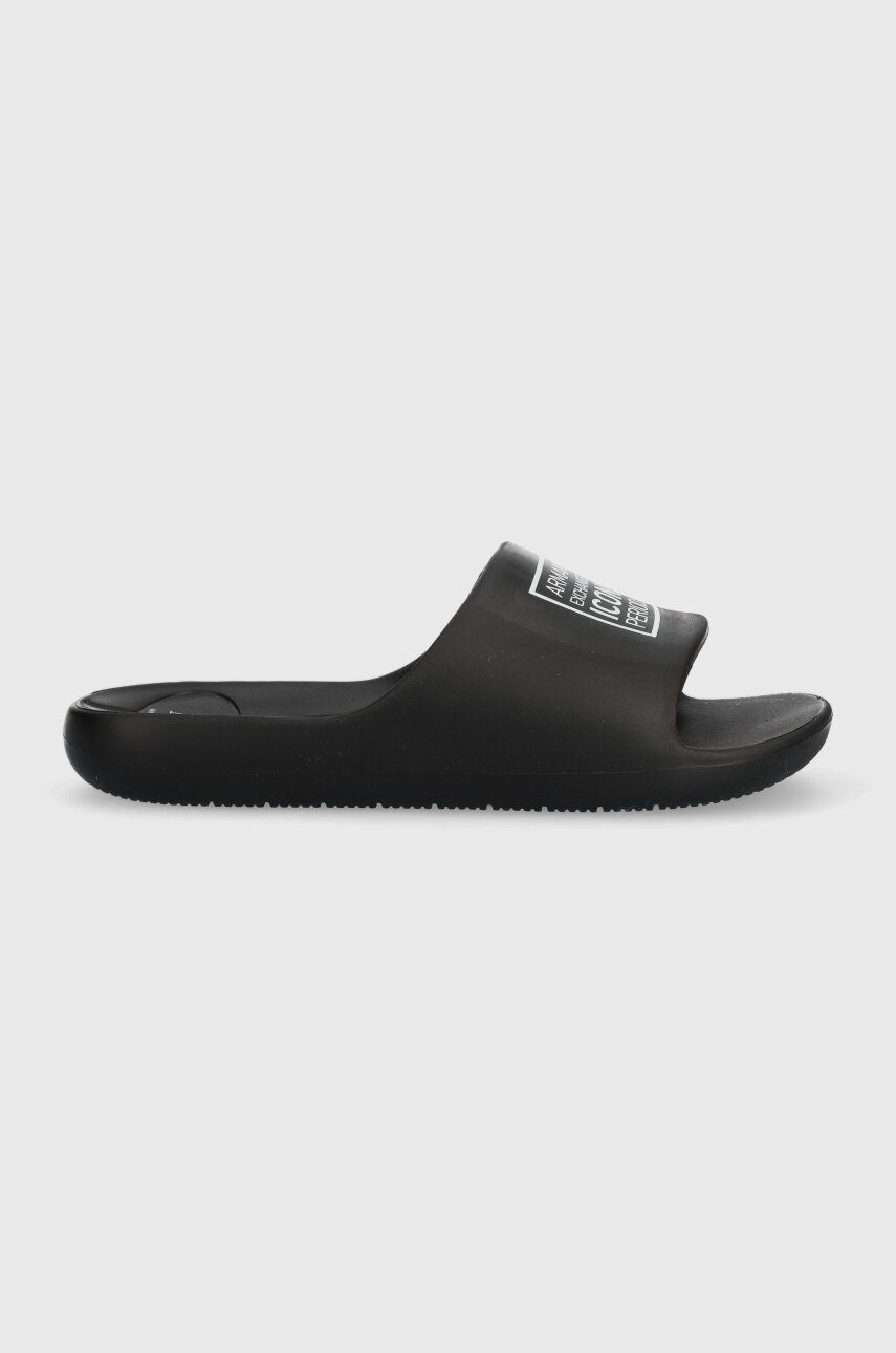 Armani Exchange papuci femei, culoarea negru, XDP038.XV703.00002 Armani Exchange papuci femei, culoarea negru, XDP038.XV703.00002