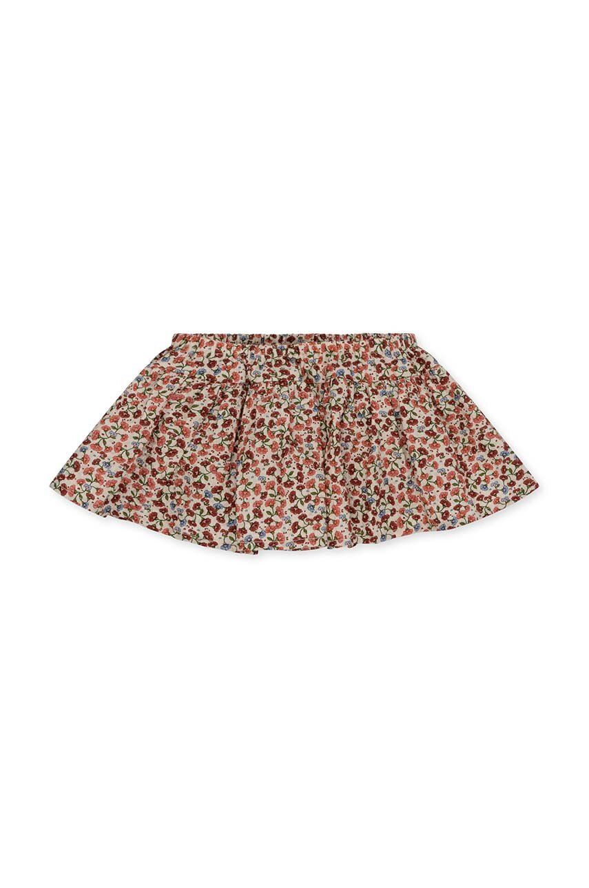 Konges Sløjd pantaloni scurți din bumbac pentru bebeluși culoarea roz, modelator Konges Sløjd pantaloni scurți din bumbac pentru bebeluși culoarea roz, modelator
