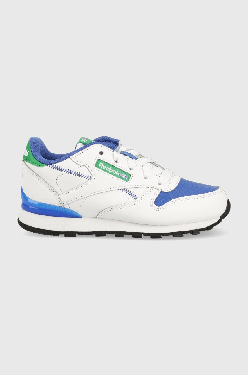 Reebok Classic sneakers pentru copii CLASSIC LEATHER STE culoarea alb Reebok Classic sneakers pentru copii CLASSIC LEATHER STE culoarea alb