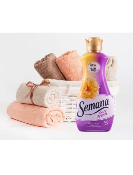 Semana balsam de rufe Engros Extra Fresh Violet Kiss, 68 spalari, 1.7L Semana balsam de rufe Engros Extra Fresh Violet Kiss, 68 spalari, 1.7L