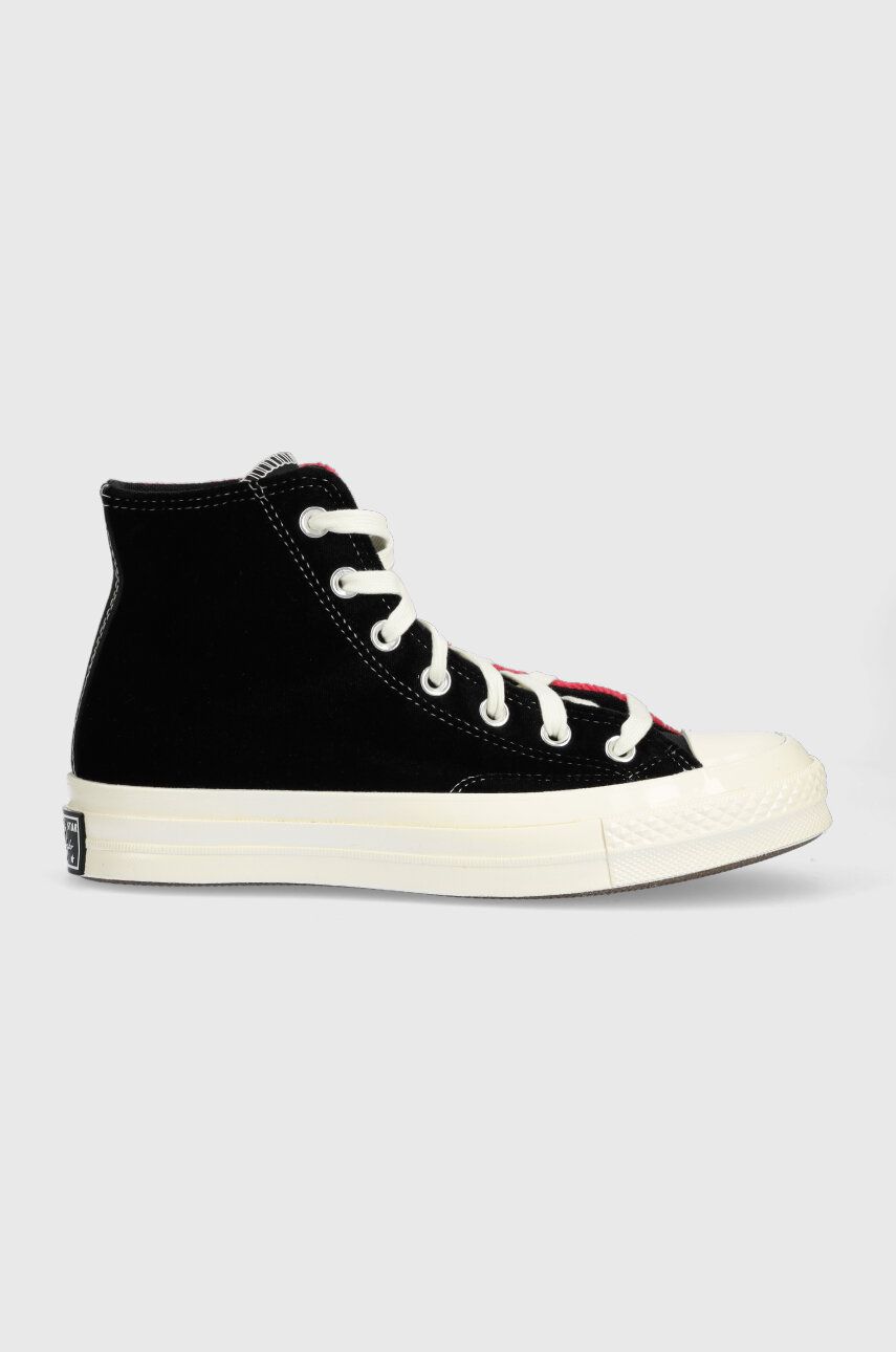 Converse tenisi Converse X Beyond Retro Chuck 70 femei, culoarea negru, A03266C Converse tenisi Converse X Beyond Retro Chuck 70 femei, culoarea negru, A03266C