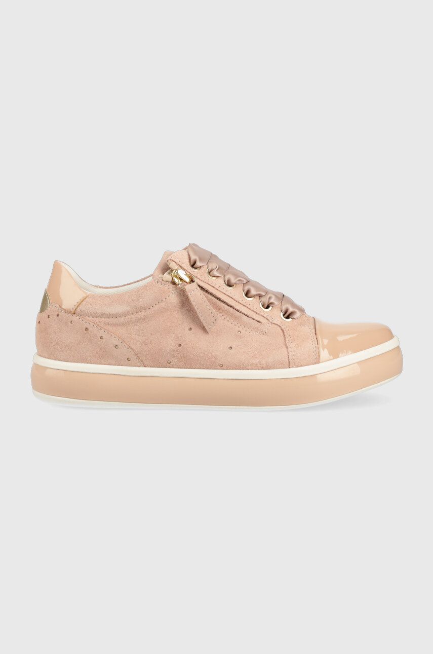 Geox sneakers D LEELU culoarea bej, D35FFE 022HH C8156 Geox sneakers D LEELU culoarea bej, D35FFE 022HH C8156