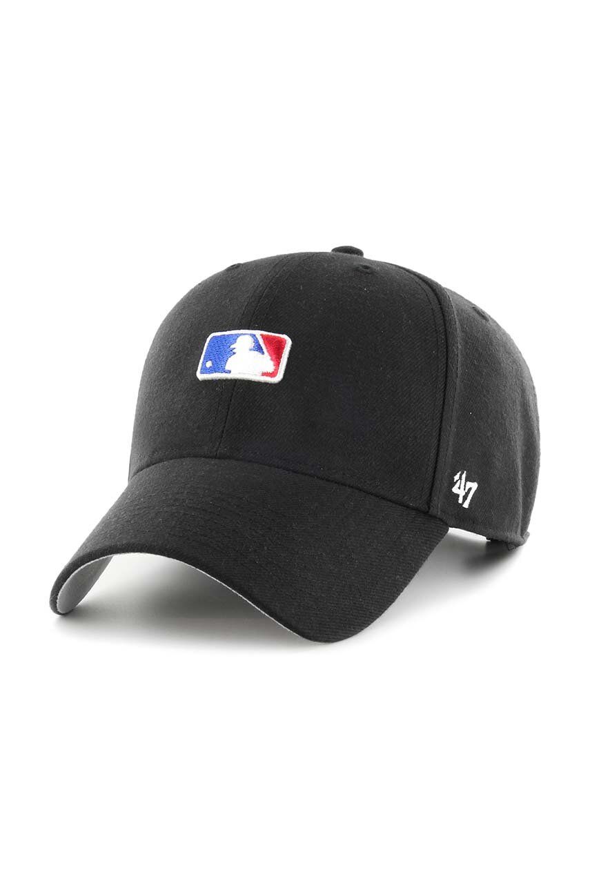 47brand șapcă de baseball din bumbac MLB Batter Man culoarea negru, cu imprimeu 47brand șapcă de baseball din bumbac MLB Batter Man culoarea negru, cu imprimeu