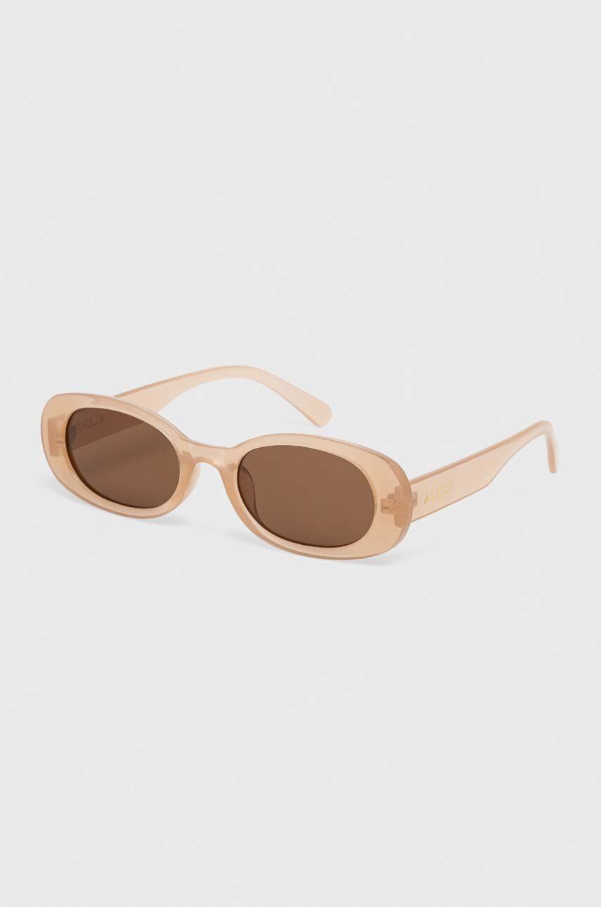 Aldo ochelari de soare CONTESSI femei, culoarea bej, CONTESSI.101 Aldo ochelari de soare CONTESSI femei, culoarea bej, CONTESSI.101