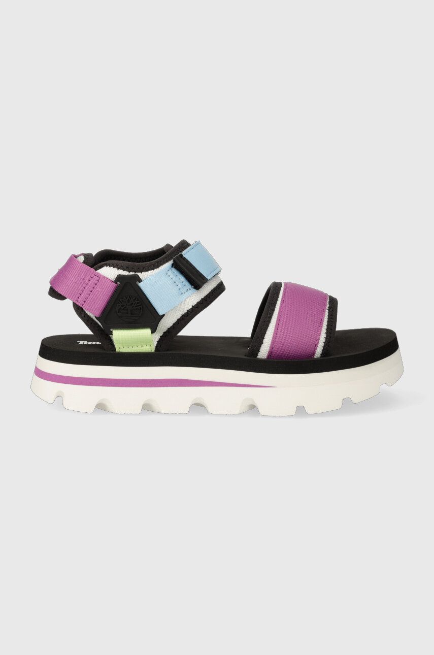 Timberland sandale Euro Swift Sandal femei, cu platforma TB0A2KT5CX81-PRPL Timberland sandale Euro Swift Sandal femei, cu platforma TB0A2KT5CX81-PRPL