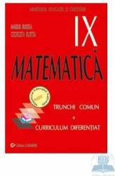 Matematica Cls 9 Tc+Cd - Marius Burtea Georgeta Burtea