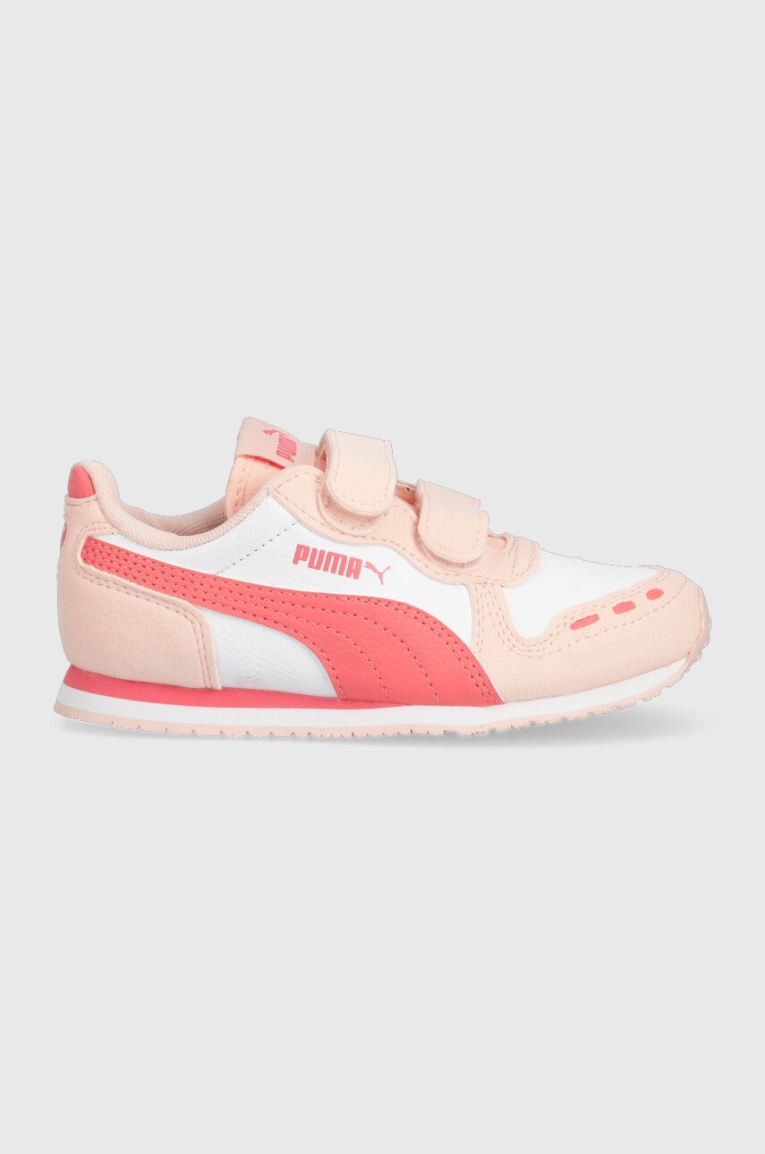 Puma sneakers pentru copii Cabana Racer SL 20 V PS culoarea roz Puma sneakers pentru copii Cabana Racer SL 20 V PS culoarea roz