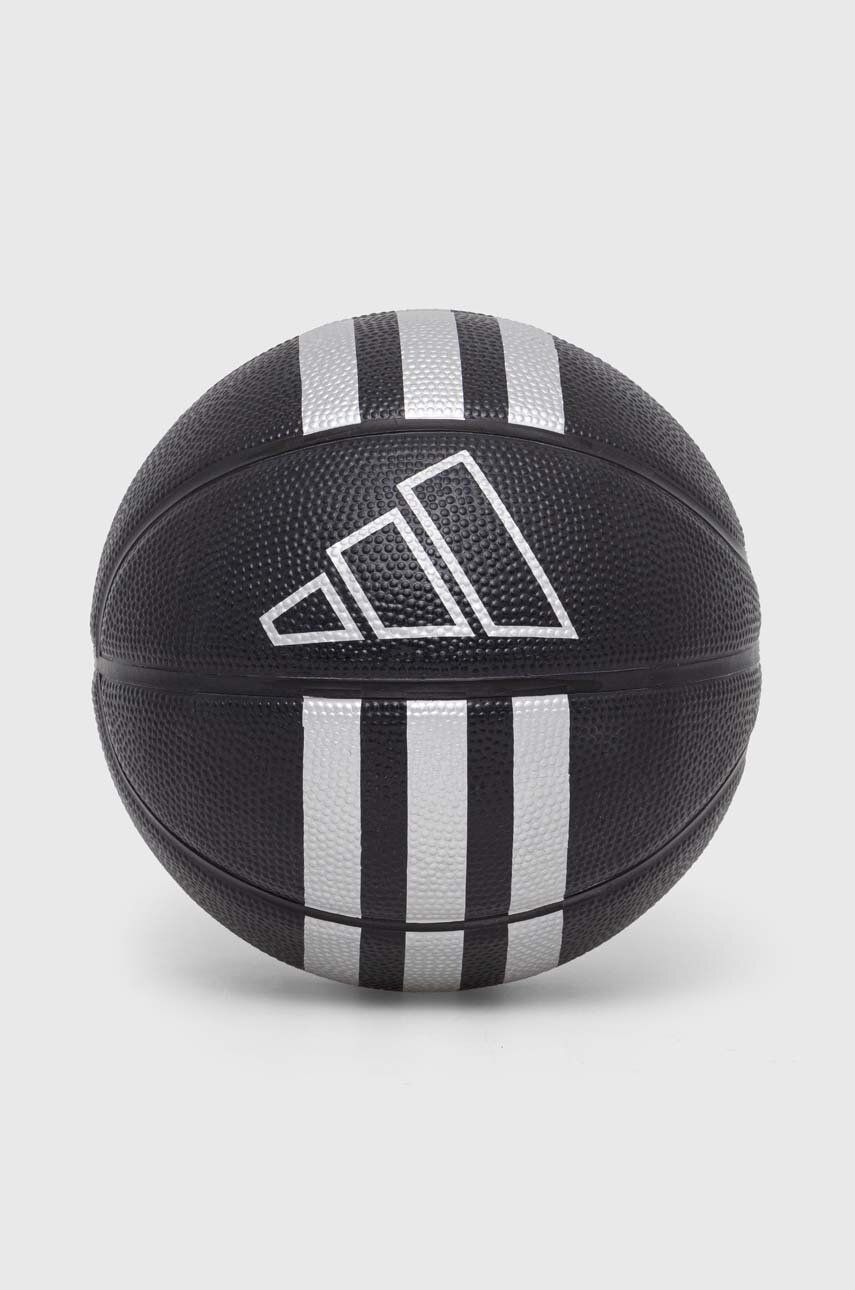 adidas Performance minge 3-Stripes Rubber Mini culoarea negru HM4972 adidas Performance minge 3-Stripes Rubber Mini culoarea negru HM4972