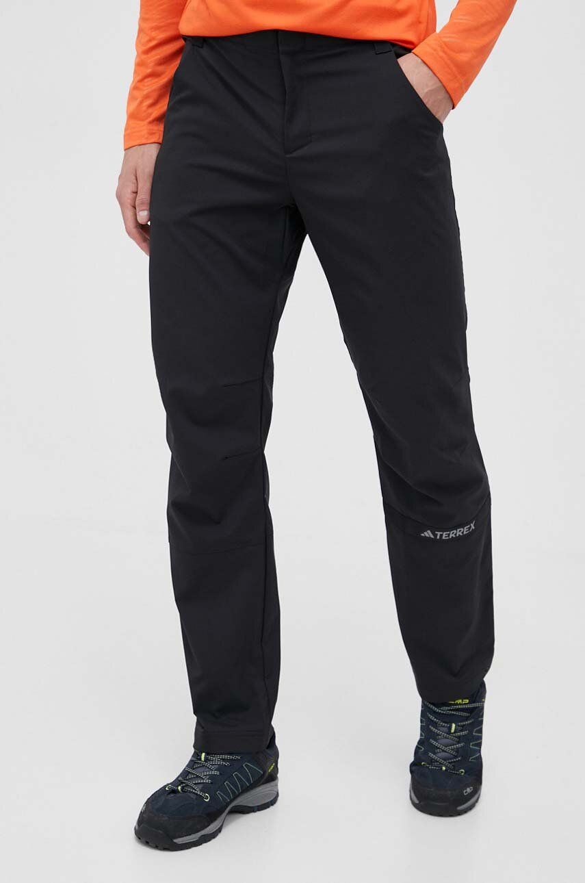 adidas TERREX pantaloni de exterior TERREX Multi culoarea negru HM4032 adidas TERREX pantaloni de exterior TERREX Multi culoarea negru HM4032