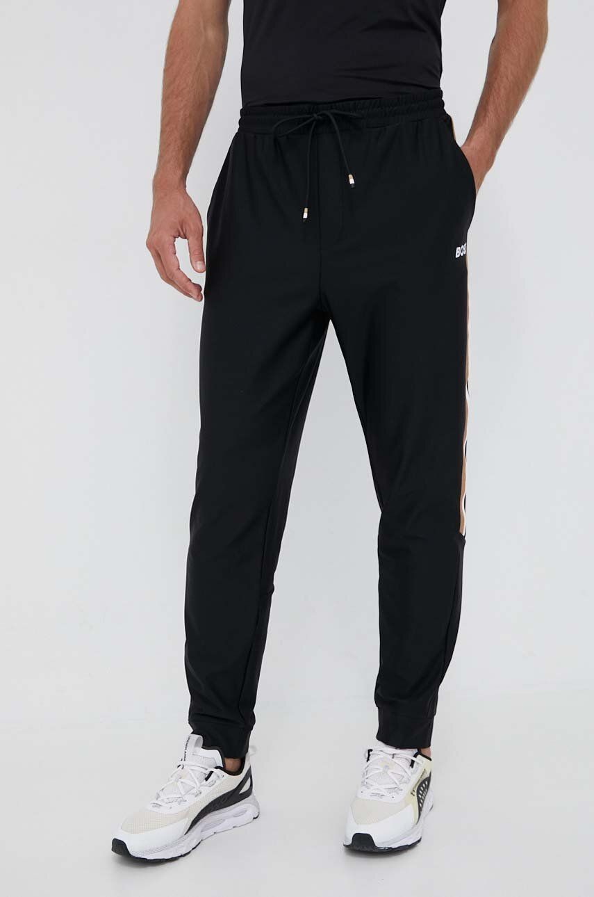 Boss Green pantaloni de trening BOSS GREEN culoarea negru, modelator Boss Green pantaloni de trening BOSS GREEN culoarea negru, modelator