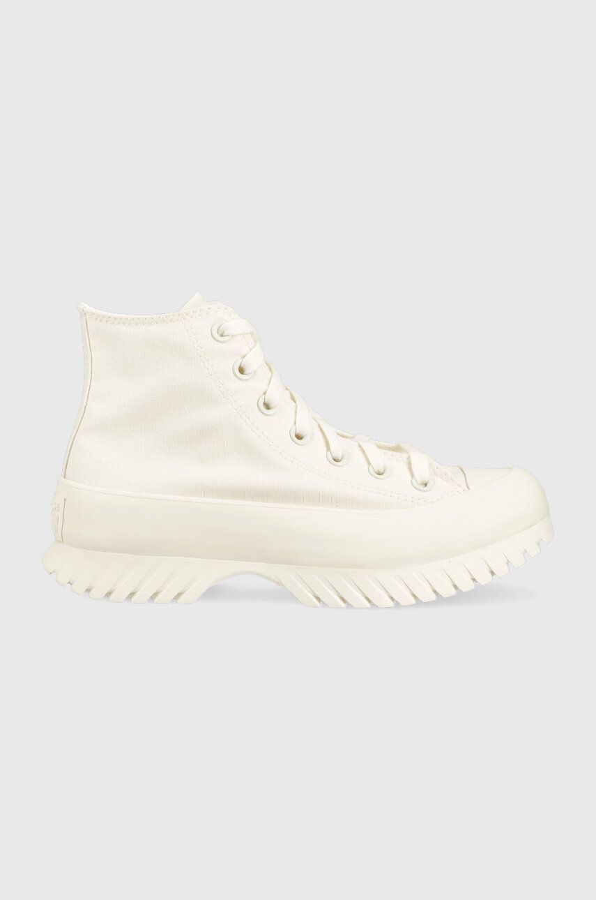 Converse tenisi Chuck Taylor All Star Lugged 2.0 femei, culoarea alb, A03557C Converse tenisi Chuck Taylor All Star Lugged 2.0 femei, culoarea alb, A03557C