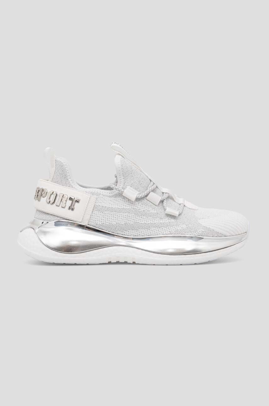 PLEIN SPORT sneakers The Iron Tiger Gen.X.02 culoarea alb, PACS USC0429 STE003N PLEIN SPORT sneakers The Iron Tiger Gen.X.02 culoarea alb, PACS USC0429 STE003N