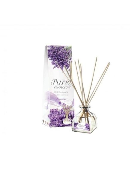 Difuzor cu betisoare parfumate Pure Essence, Lavanda, Revers, 50 ml Engros Difuzor cu betisoare parfumate Pure Essence, Lavanda, Revers, 50 ml Engros