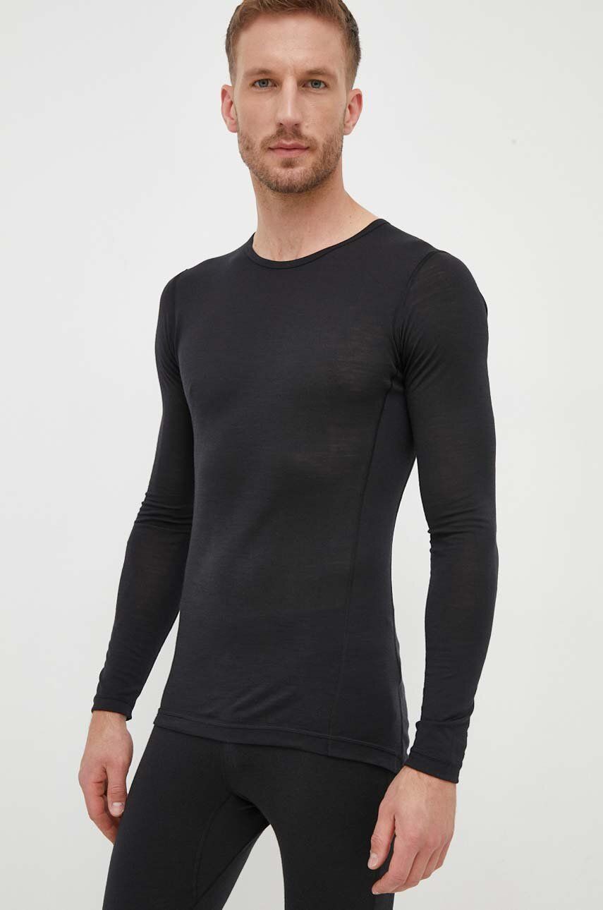adidas TERREX longsleeve funcțional Xperior Merino 150 culoarea negru adidas TERREX longsleeve funcțional Xperior Merino 150 culoarea negru