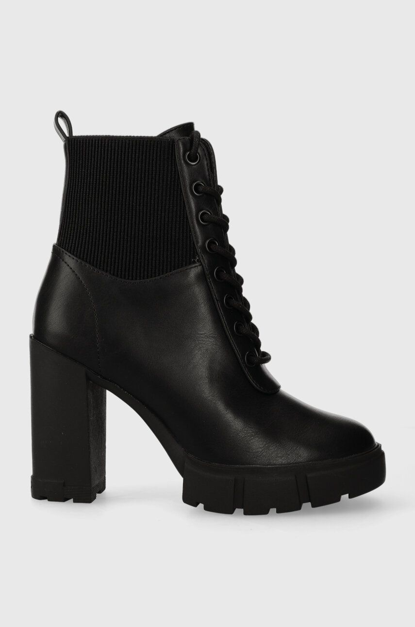 Aldo botine Talabriryn femei, culoarea negru, cu toc drept, 13631091.Talabriryn Aldo botine Talabriryn femei, culoarea negru, cu toc drept, 13631091.Talabriryn