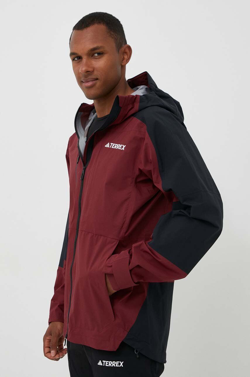 adidas TERREX jacheta de exterior Xploric RAIN.RDY culoarea negru adidas TERREX jacheta de exterior Xploric RAIN.RDY culoarea negru
