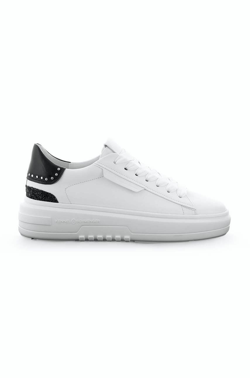 Kennel & Schmenger sneakers din piele Turn culoarea alb, 21-18600.628 Kennel & Schmenger sneakers din piele Turn culoarea alb, 21-18600.628