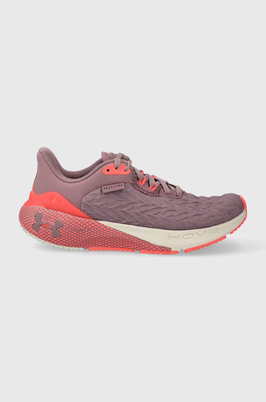 Under Armour pantofi de alergat Hovr Machina 3 Clone culoarea violet Under Armour pantofi de alergat Hovr Machina 3 Clone culoarea violet