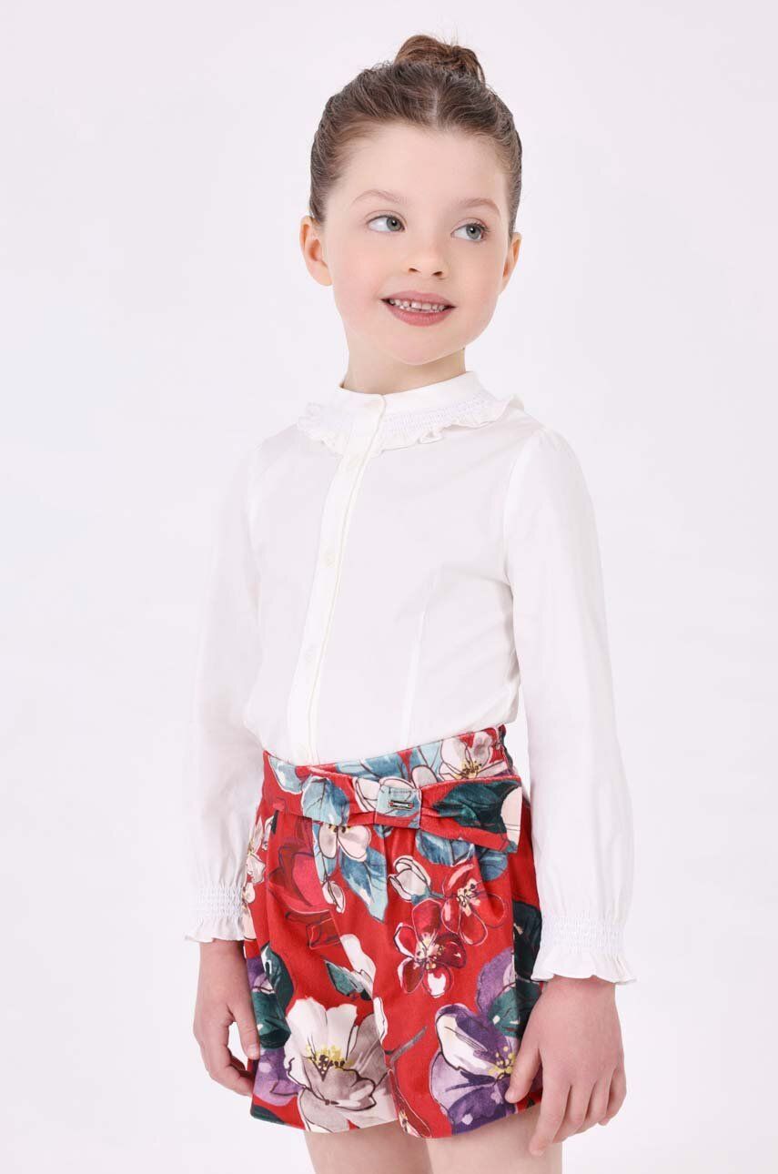 Mayoral pantaloni scurti copii culoarea rosu, modelator Mayoral pantaloni scurti copii culoarea rosu, modelator