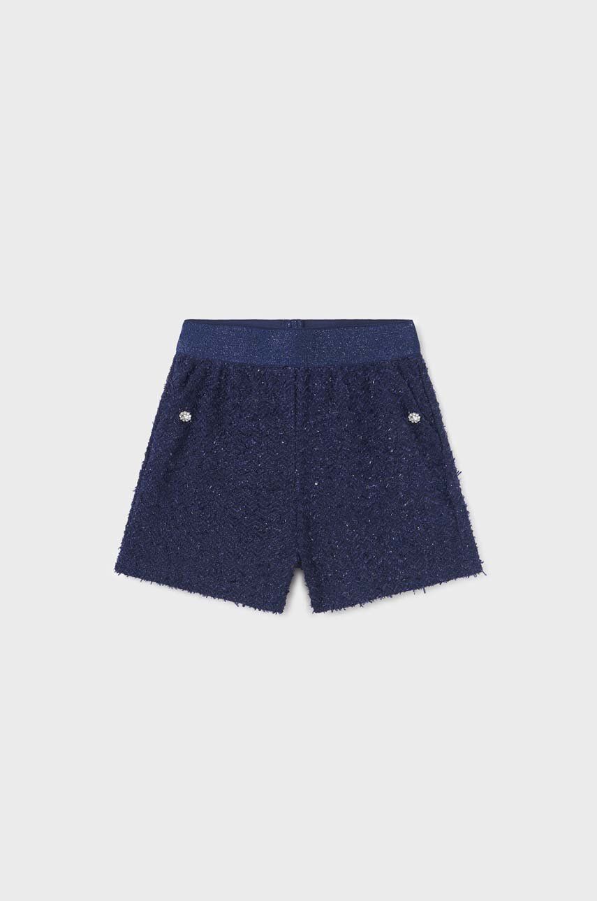 Mayoral pantaloni scurti copii culoarea albastru marin, neted Mayoral pantaloni scurti copii culoarea albastru marin, neted