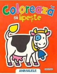 Coloreaza Si Lipeste - Animalele