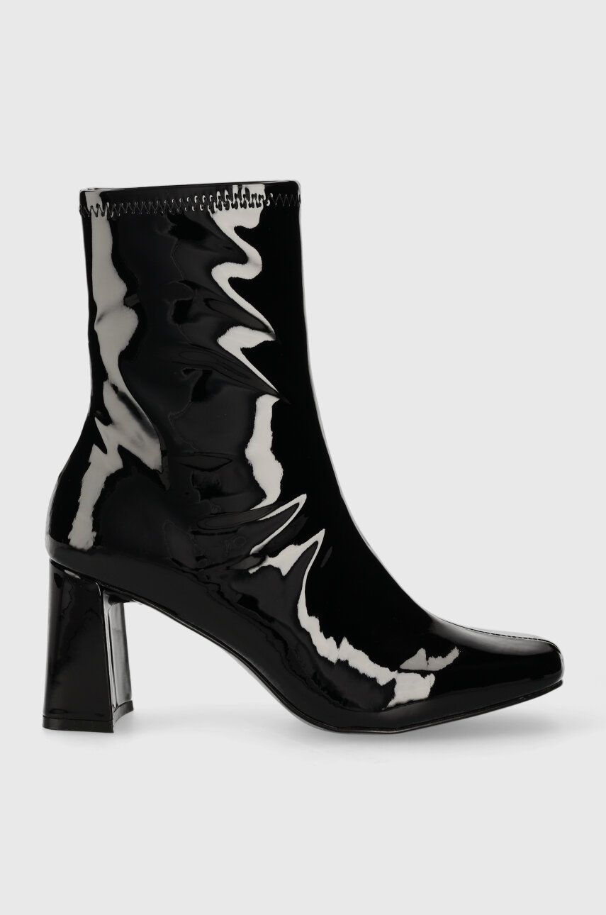 Aldo botine Marcella femei, culoarea negru, cu toc drept, 13621026Marcella Aldo botine Marcella femei, culoarea negru, cu toc drept, 13621026Marcella