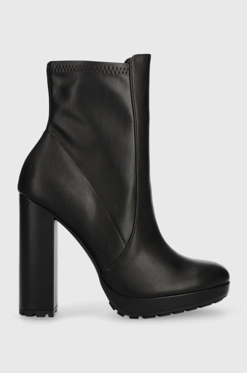 Aldo botine Ocomatha femei, culoarea negru, cu toc drept, 13658279.OCOMATHA Aldo botine Ocomatha femei, culoarea negru, cu toc drept, 13658279.OCOMATHA