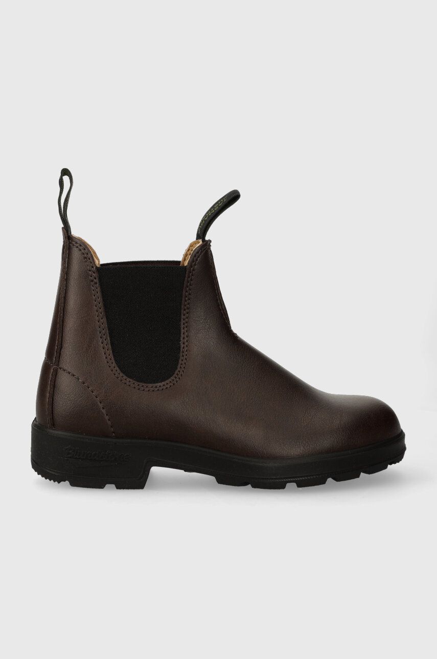 Blundstone cizme 2116 femei, culoarea maro, cu toc plat, 2116.Vegan.Brown Blundstone cizme 2116 femei, culoarea maro, cu toc plat, 2116.Vegan.Brown
