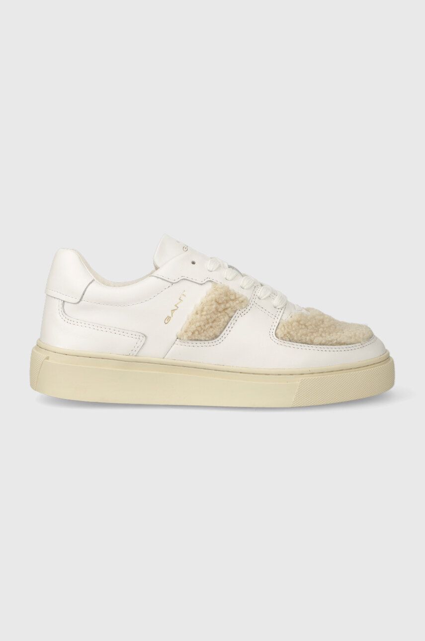 Gant sneakers din piele Julice culoarea alb, 27531308.G107 Gant sneakers din piele Julice culoarea alb, 27531308.G107