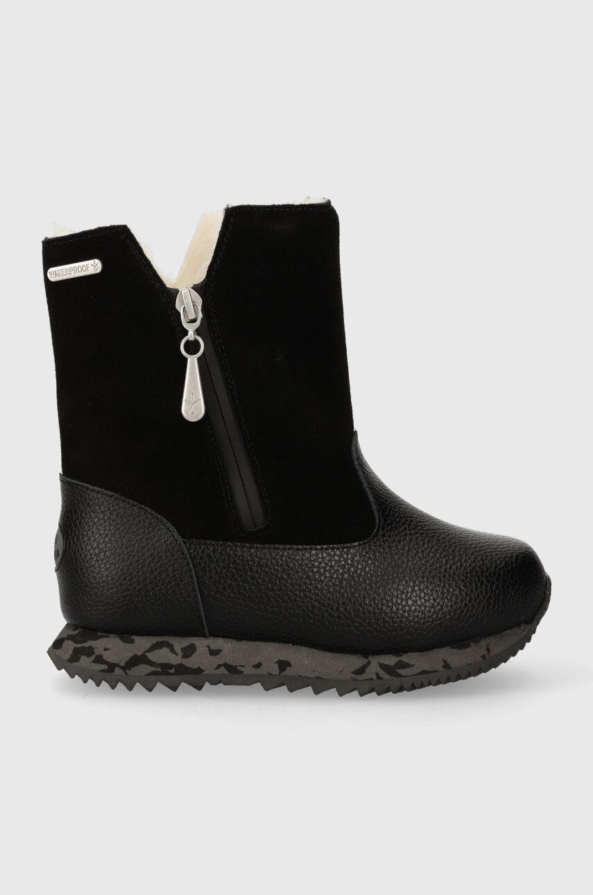 Emu Australia ghete de iarna pentru copii din piele K12941 Baker culoarea negru Emu Australia ghete de iarna pentru copii din piele K12941 Baker culoarea negru
