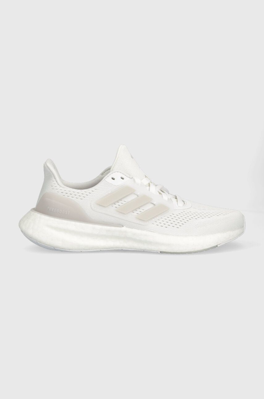 adidas Performance sneakers pentru alergat Pureboost 23 culoarea alb IF2393 adidas Performance sneakers pentru alergat Pureboost 23 culoarea alb IF2393
