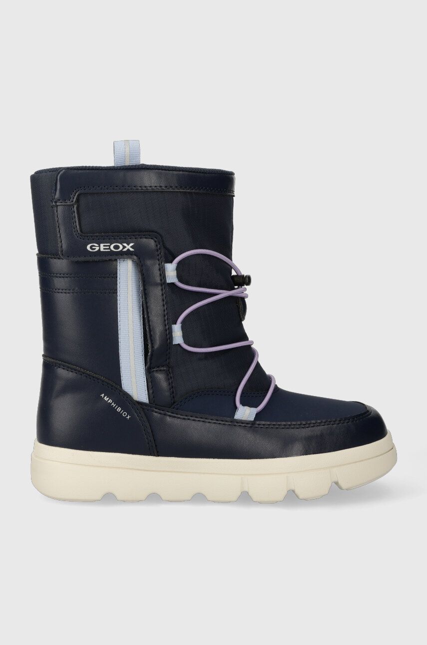 Geox cizme de iarna pentru copii J36HWC 054FU J WILLABOOM B A culoarea albastru marin Geox cizme de iarna pentru copii J36HWC 054FU J WILLABOOM B A culoarea albastru marin