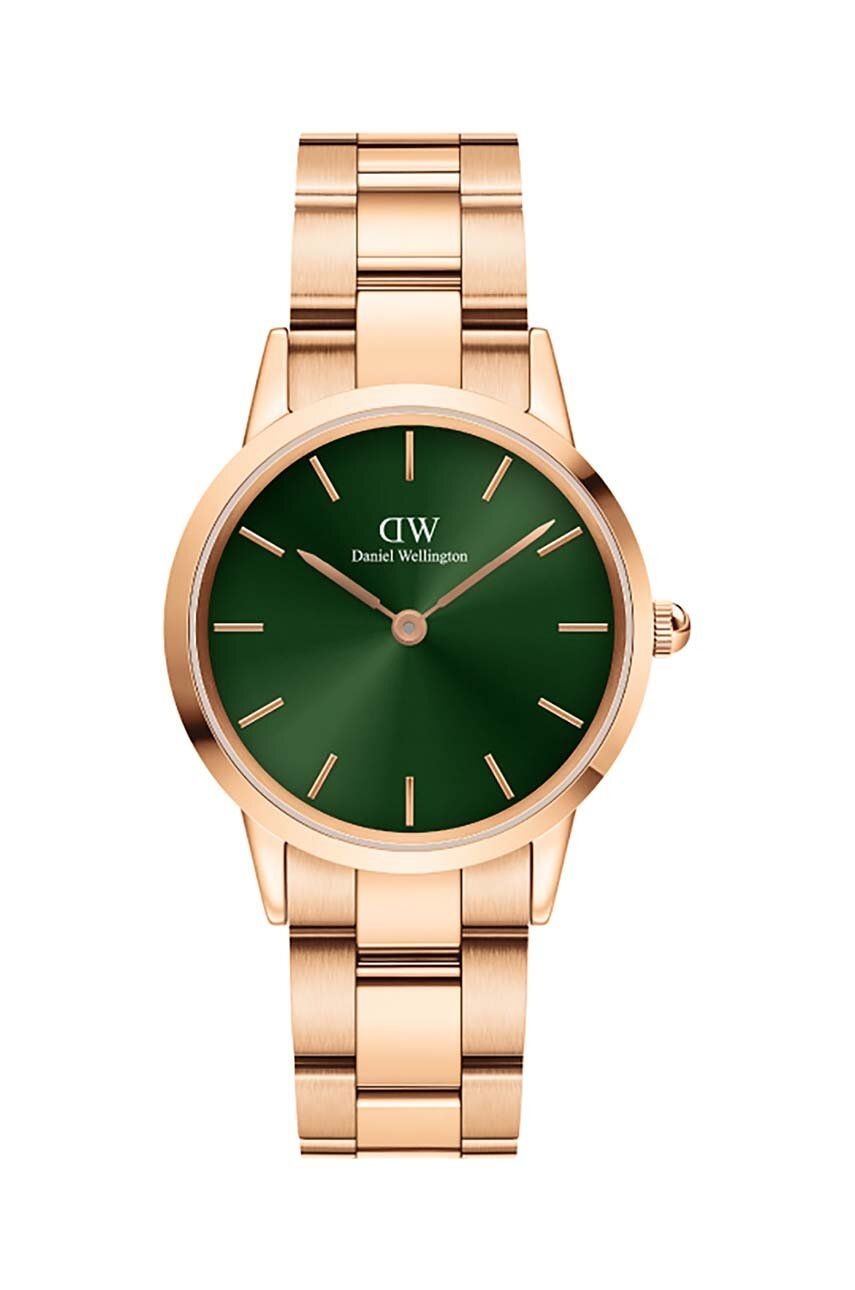 Daniel Wellington ceas Iconic Link Emerald 32 femei, culoarea auriu Daniel Wellington ceas Iconic Link Emerald 32 femei, culoarea auriu