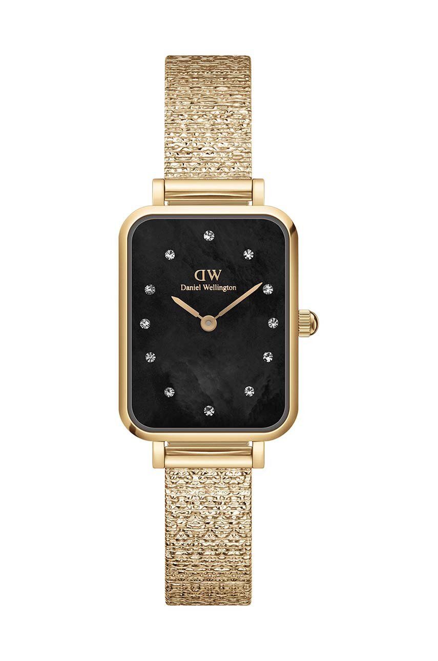 Daniel Wellington ceas Quadro 20x26 Lumine femei, culoarea auriu Daniel Wellington ceas Quadro 20x26 Lumine femei, culoarea auriu