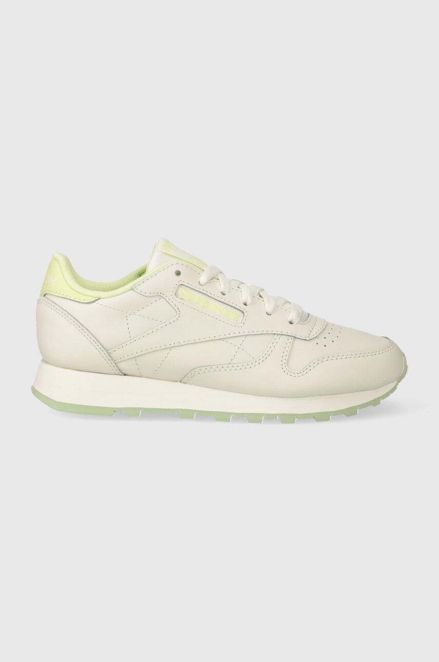 Reebok Classic sneakers din piele CLASSIC LEATHER culoarea alb 100033449 Reebok Classic sneakers din piele CLASSIC LEATHER culoarea alb 100033449