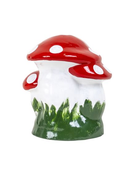 Ciuperca decorativa pentru gradina, din ceramica, inaltime 26cm, latime 23cm / EXT 10220 Engros Ciuperca decorativa pentru gradina, din ceramica, inaltime 26cm, latime 23cm / EXT 10220 Engros